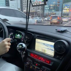 야간 도로 주차 후기 이미지